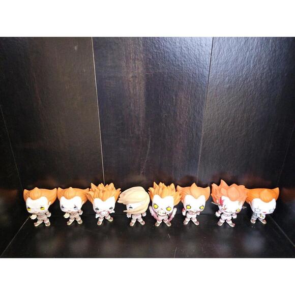 Lot Of 8 Funko Pop! Movies: It 2 - Pennywise Figures No Dupes RARE TRL8#14